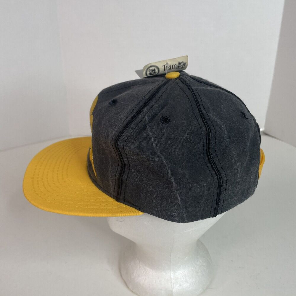 New Vintage Iowa Hawkeyes Snapback Hat, The Game, Black/yellow, Logo, NWT 1992 - Picture 2 of 10